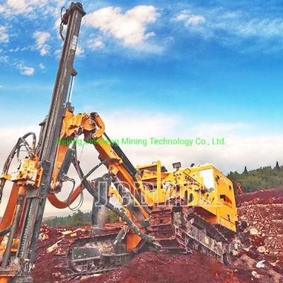 Full Hydraulic Rock Blasting Drilling Rig Jc860