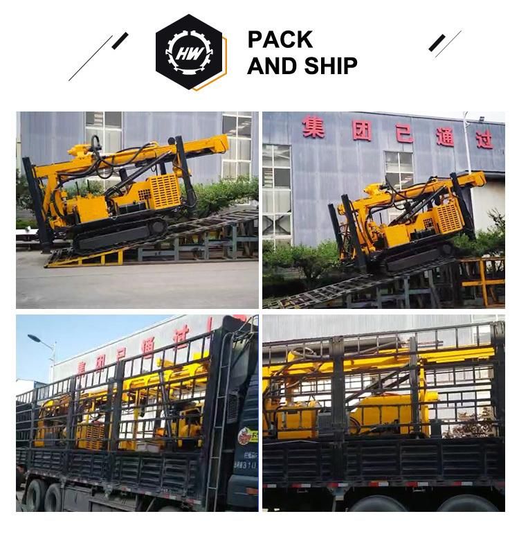 500 Meter Track Mounted Water Well Rotary Drilling Rig Machine Factory Price for Sale