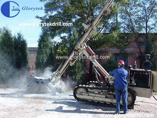 Hydraulic Crawler Type Rock Blasting Drilling Rig (GL120Y)