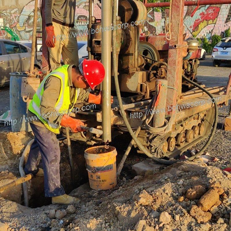 Wheels Portable Rocks Sampling Drilling Rig for Geophysical Prospecting