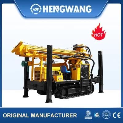 300m Crawler Type Borehole Water Well Drilling Rig