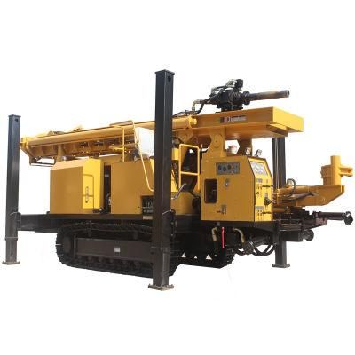 Super Quality 1000 Meters Deep Big Diameter Hole Crawler Hydraulic Water Well Drilling Rig Machine