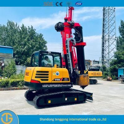 Hammer Pile Driver Drilling Electric Ground Screw Pile Driver Epuipments Dr-60 Middle Rotary Rig Machine