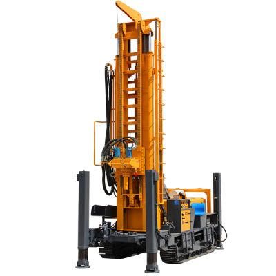 Hydraulic Trailer Mounted Tunnel Joystick Easy Control Rotary Pile Coring Drilling Rig