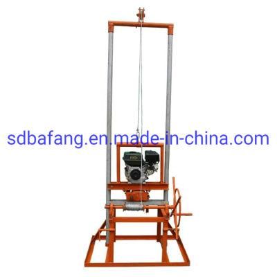 Gasoline and Diesel Engine Water Well Drilling Machine for Sale