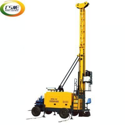 Hydraulic Diesel Engine Mine Drilling Rig with 1000m Depth of Geological Exploration