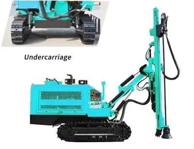 High Strength Structure Integrated DTH Surface Drilling Rig Machine