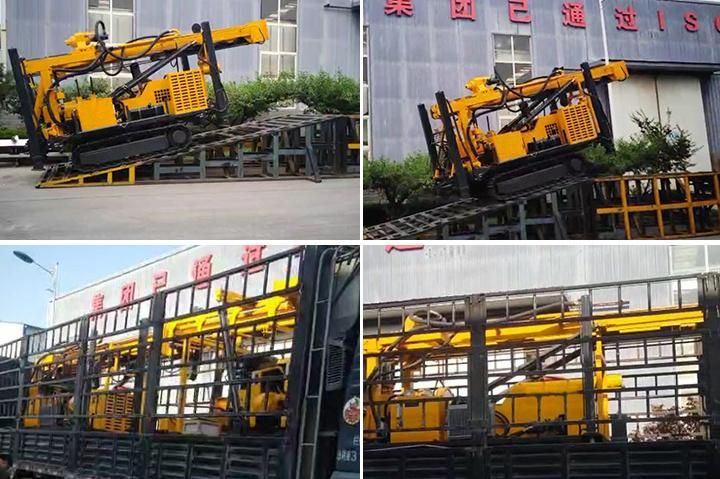 Supply 3m Drill Mast Pneumatic Drilling Rigs Use for Geothermal Drilling Projects
