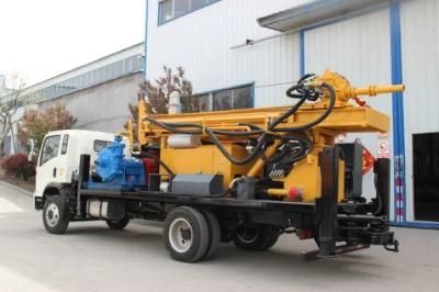 800m Deep Truck Mounted Water Well Drilling Rig with Mud Pump and Compressor