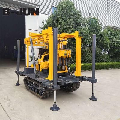 Portable Drilling Borehole Well Machine 130m Daimand Core Drill Rig Machine