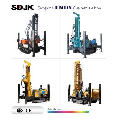 High Quality 100-600 Meters Water Well Drilling Rig on Sale