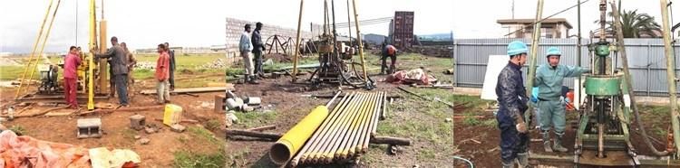 Portable Small Land Water Well Drilling Rig Machine