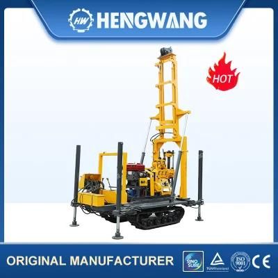 Hydraulic Rotary Drilling Rig Hw160/190/230 Borehole Drilling Machine