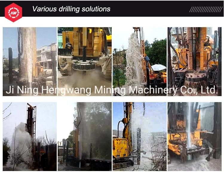 Automatic Diesel Hydraulic Water Well Mine Drilling Rig