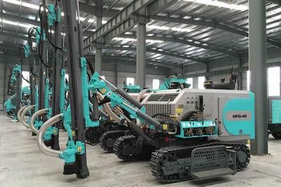 Heavy Engineering Track Two-Speed Hfg-45 DTH Separated Drill Rig