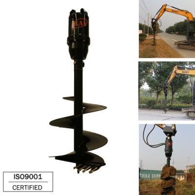 Auger Hydraulic Earth Drill for 3-5t Excavator