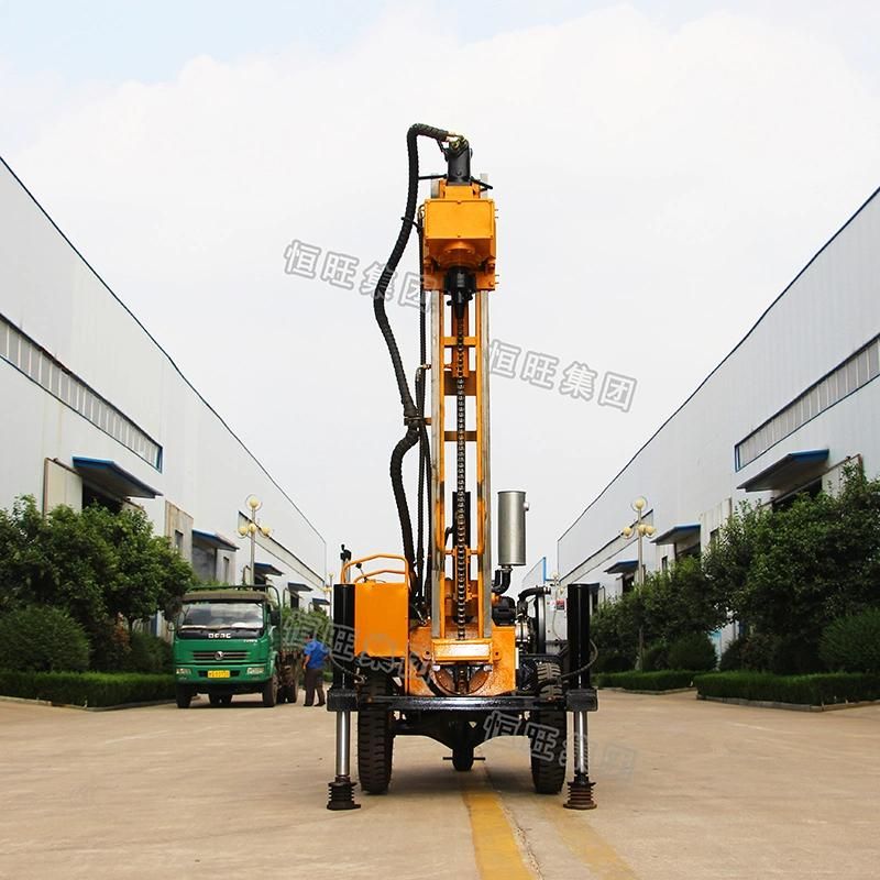 245mm Diameter 200m Depth Pneumatic Underground Water Well Drilling Rig