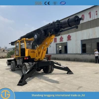 Hydraulic Piling Rig Pile Rotary Drilling Rig Machine for Sale Dl-180 Model