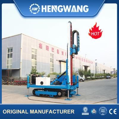 High-Efficiency Drill Depth 150m Hydraulic Rotary Percussive Ground Anchor Drilling Rig Crawler Anchor Drill Rig