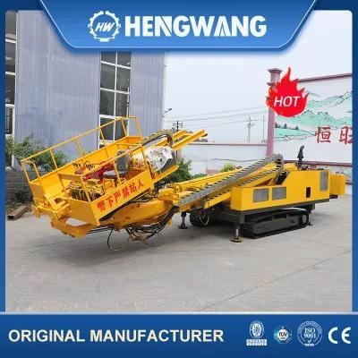 Track Shoe Width 400mm Rock Drilling Machine 12m Crawler Slope Protection Drilling Rig Has Strong Climbing Abilit