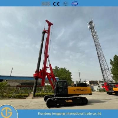 Rotary Table Piling Machine 8-50m DTH Crawler Concrete Portable Surface Drilling Rig