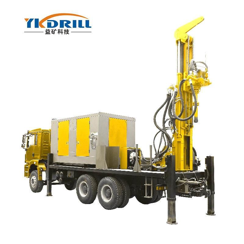 Cars Used Drill Machines Truck-Mounted Equipment 2021 Chinese Manufacturer Truck Mounted Drilling Rig for Water Well