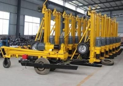 Kqz-200d Gas and Electricity Linkage Dive Drill Portable Rotary Diesel Water Well Drilling Rig