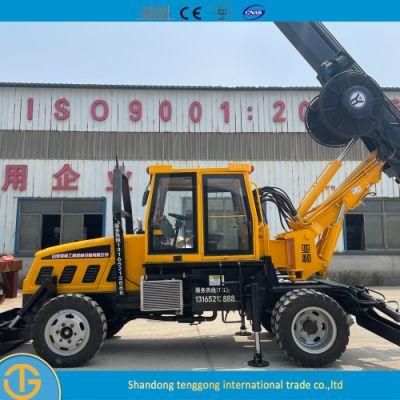 Crawler Mounted Hydraulic DTH Drilling Rig for Sale Dl-180 Model