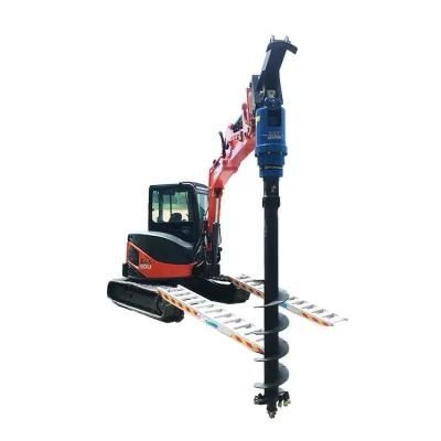 Hot Sale Series Hydraulic Earth Auger for Mini Excavator