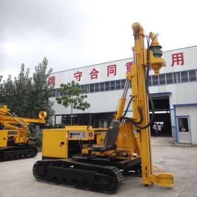 1-4m Low Price Hydraulic Crawler Type Photovoltaic Sola Piling Machine for Construction