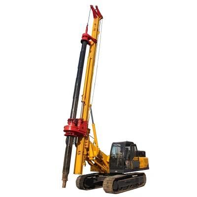 Excavator Type Machine Lock Rod Rotary Drilling Rig Large Aperture Rotary Digging Pile Driver