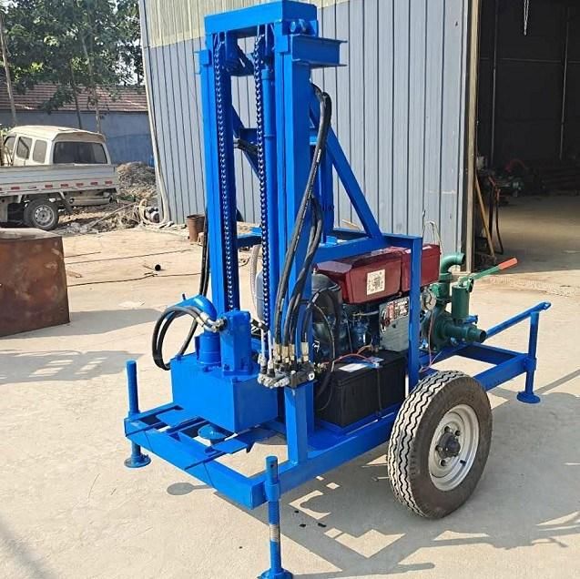 2021 Low Price Borehole Drilling Machine / Water Well Drilling Rig for Sale 200m