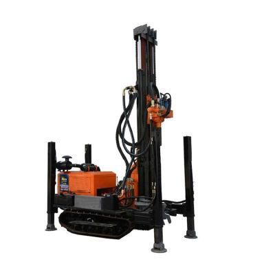 High Quality 180m Rock Drill Hydraulic Water Well Drilling Rigs