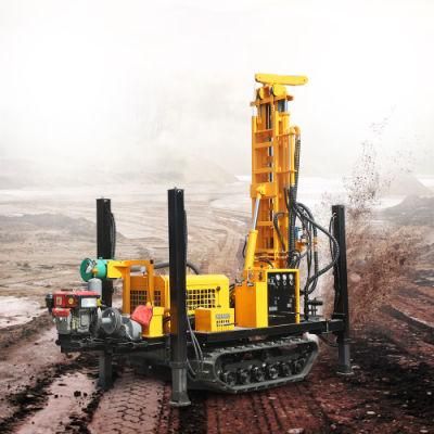 Special Pump Set Design Drilling Depth 220m Deep Well Drill Rig Pneumatic Drill Rig with Price