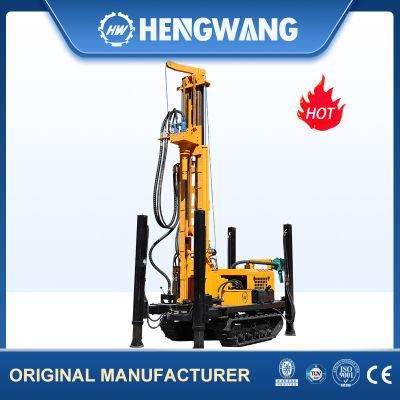200m Small Crawler Water Well Man Portable Drilling Rig