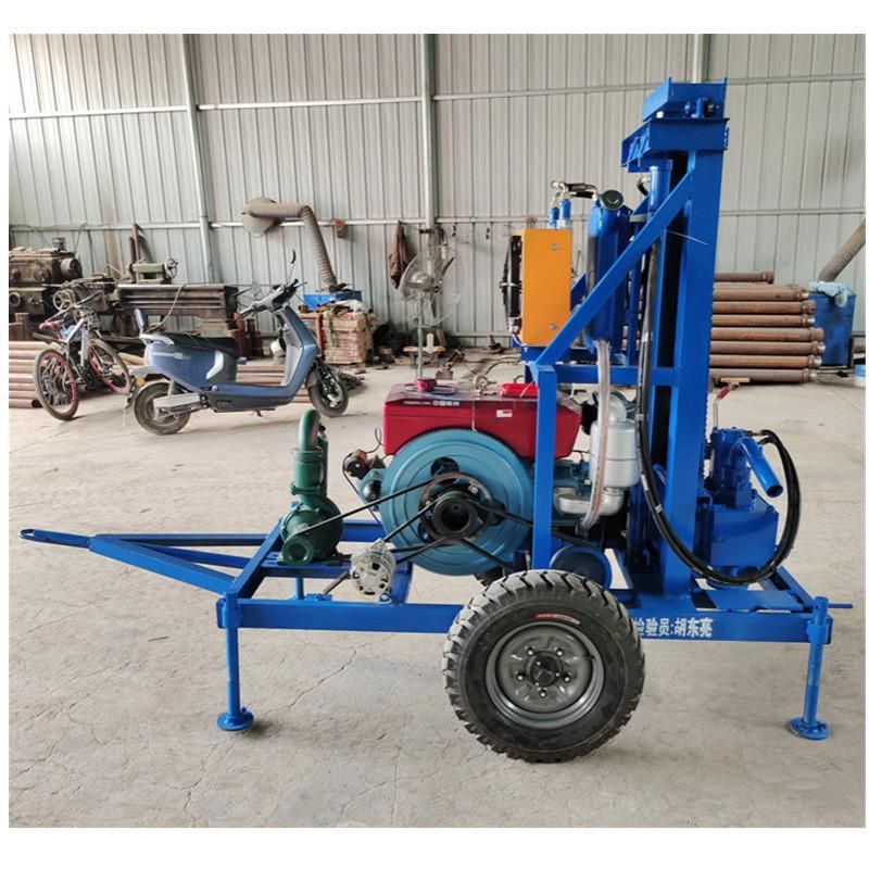 Factory Supply Small Bore Well Deep Hole Rock Drilling Machine