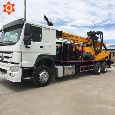 Yct300 Truck Mounted Water Well Drilling Rig Hole Depth 130m-1000m