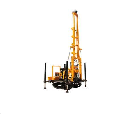 Crawler Mounted Water Well Drilling Rig 200m Drilling Rig Machine