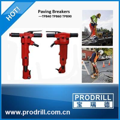 Tpb90 Pneumatic Paving Breaker for Concrete, Rock Demolition