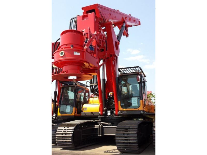 Xr220d Hydraulic Power Rotary Pile Drilling Rigs