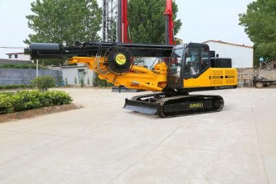 Multi-Gear Control Efficiency Hydraulic Rotary Drilling Rig