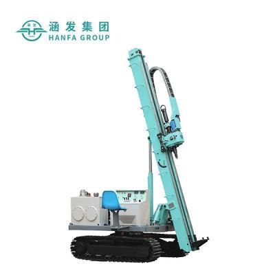 Trust Worthy Drag Bit Borehole Drilling Rig with Pneumatic Hammer