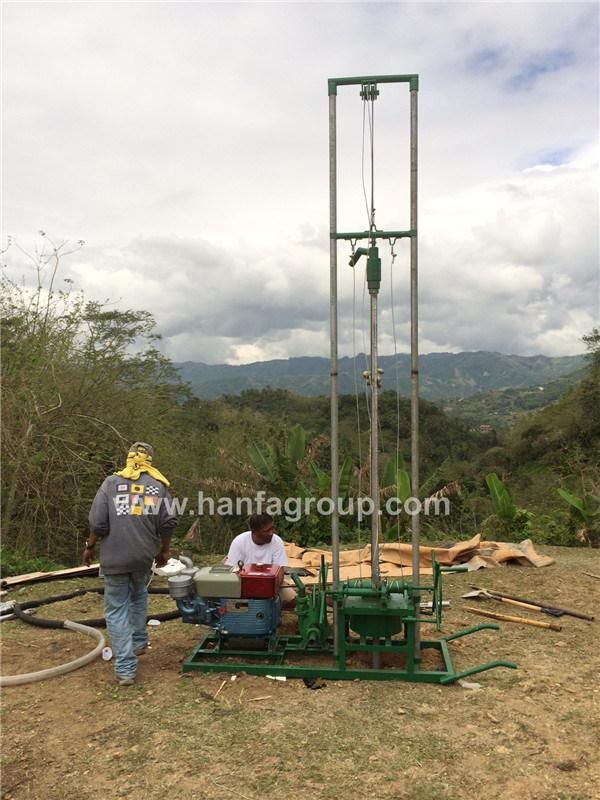Easy to Operate! ! Hf80 Hand Water Well Drilling Equipment