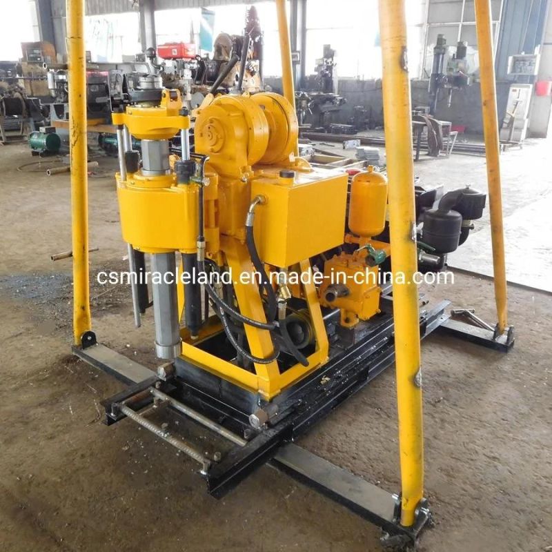 200m Deep Hydraulic Portable Movable Water Well Drilling Rig