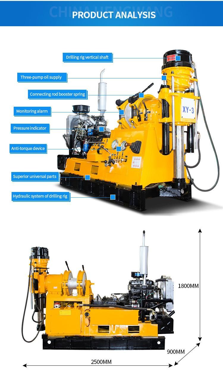 Mine Drilling Rig Portable Diamond Core Drill Rig