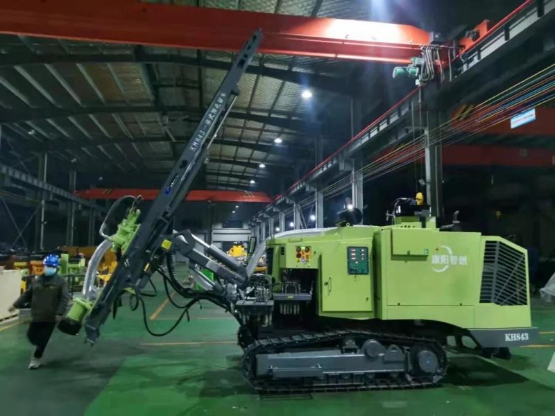 Down The Hole Drilling Rig with Air Compressor All in One Unit Well Drilling Rig