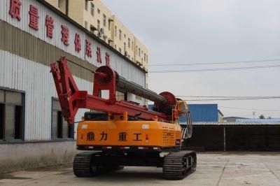 Maximum Depth 50m Diesel Crawler Water Well Drilling Rig