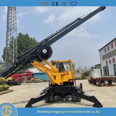 Wheel Type Water Drilling Rig Machine for Sale