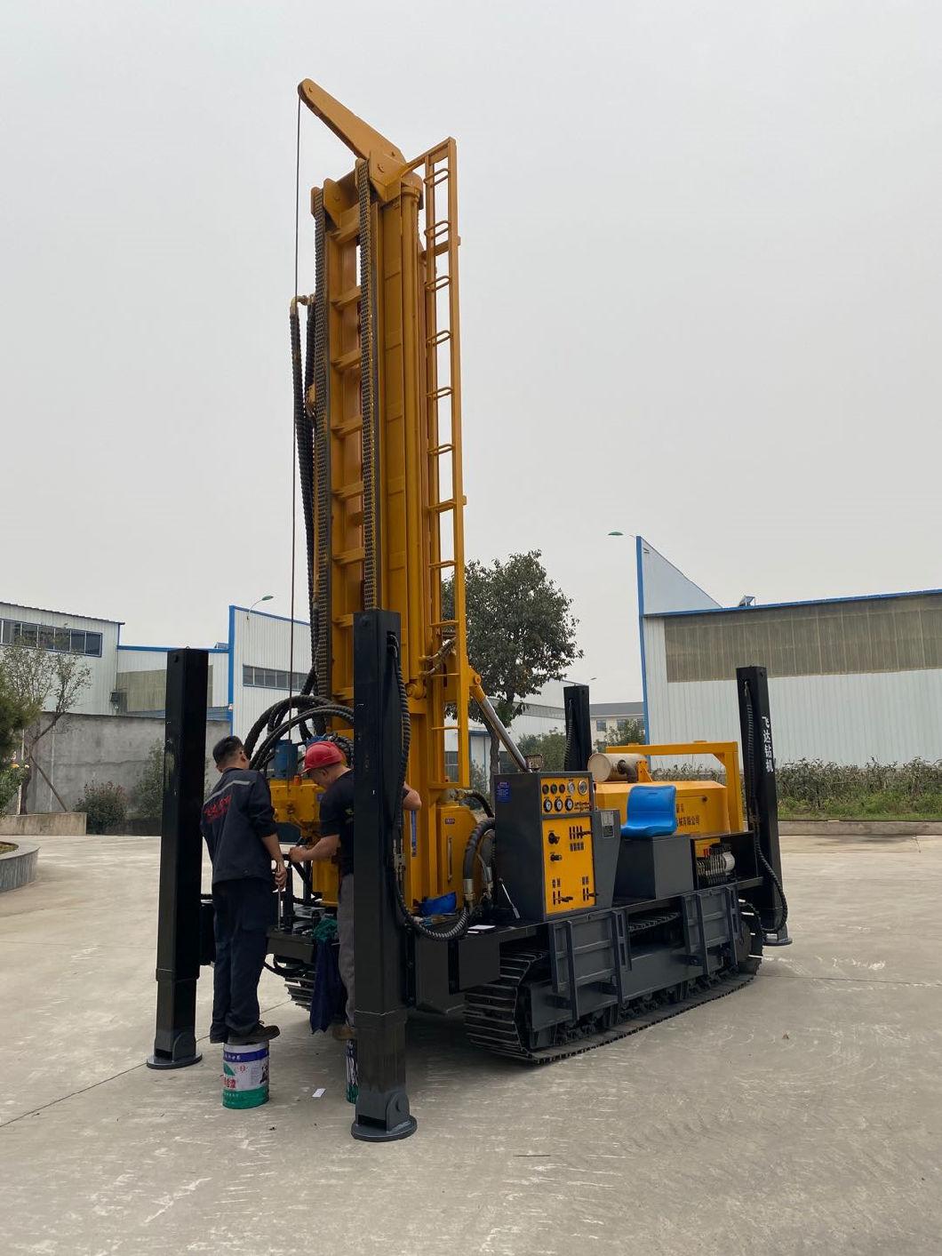 Multi-Function 500m Depth Crawler Type Water Well Drilling Rig