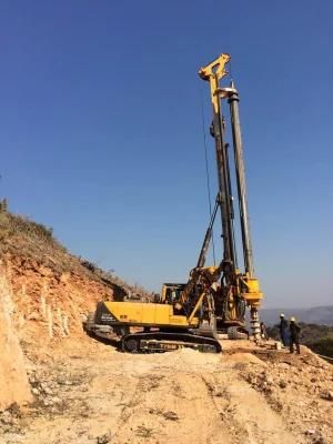 Tysim 125A Construction Crawler Hydraulic Piling Rig Pile Driving Machine Hydraulic Rotary Drilling